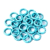 Synthetic Turquoise Plain Band Rings PW-WG25917-08-1