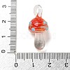 Handmade Lampwork Pendants LAMP-S067-02G-3