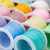 WADORN 15 Rolls 15 Colors Chinlon Thread OCOR-WR0001-39-3