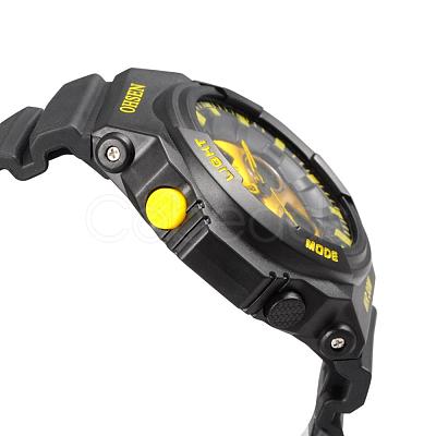 OHSEN Brand Unisex Dual Movement Silicone Sport Watches WACH-N002-01-1