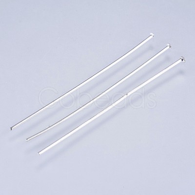 Tarnish Resistant 304 Stainless Steel Flat Head Pins STAS-F145-07P-0.6x40mm-1