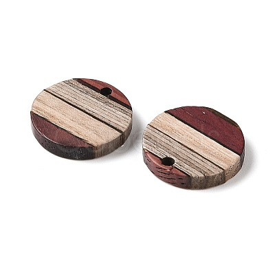 Sandalwood & Wenge Wood Pendants WOOD-S061-01B-1