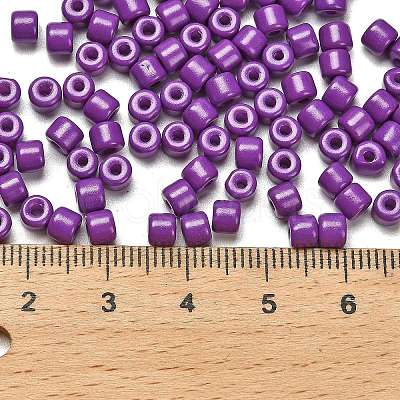 Baking Paint Pearlized Glass Seed Beads SEED-C001-04A-18-1