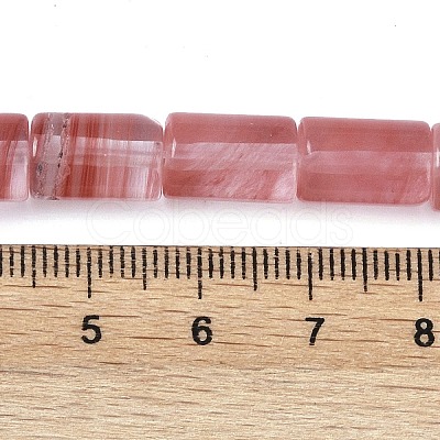 Cherry Quartz Glass Beads Strands G-Q159-A06-01-1