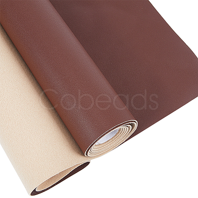 Rectangle PU Leather Fabric AJEW-WH0089-52C-02-1