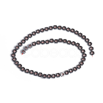 Non-magnetic Synthetic Hematite Beads Strands G-I273-06-1