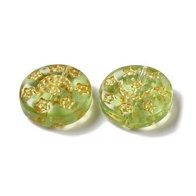 Transparent Lampwork Beads LAMP-P065-04A-12-1