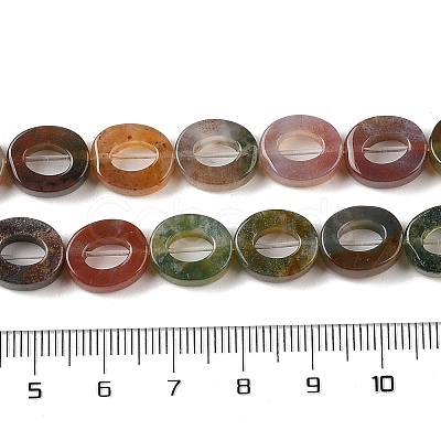 Natural Indian Agate Beads Strands G-M439-A08-01-1