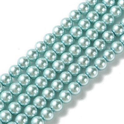 Grade A Glass Pearl Beads HY-J001-6mm-HX090-1