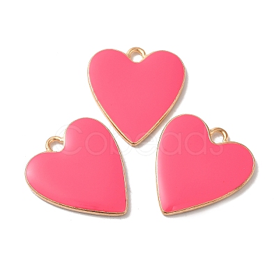 Alloy Enamel Pendants ENAM-Q448-04LG-1