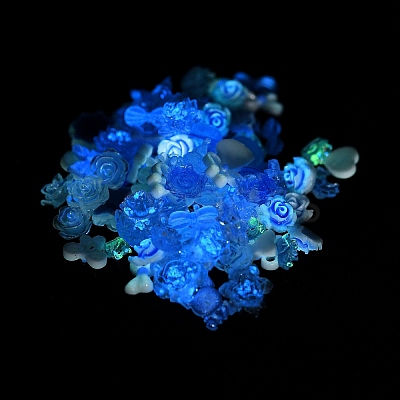 Luminous Resin Decoden Cabochons RESI-K036-05D-1