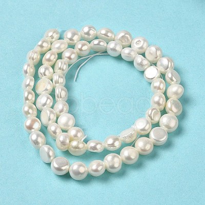 Natural Cultured Freshwater Pearl Beads Strands PEAR-E017-05-1