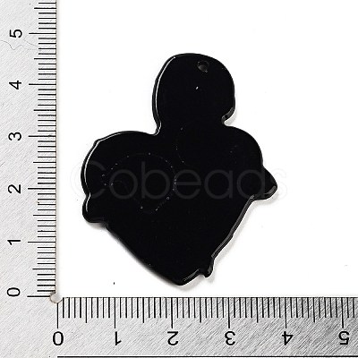 Acrylic Pendants OACR-B024-03D-1