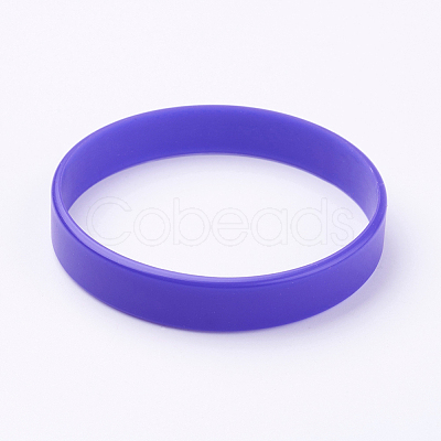 Silicone Wristbands Bracelets BJEW-J176-180-15-1