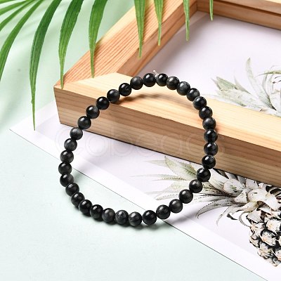 Natural Tiger Eye Bracelets Set for Men Women BJEW-JB06737-1