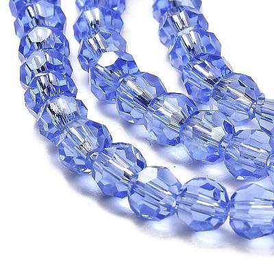 Transparent Glass Beads EGLA-A035-T4mm-B14-1