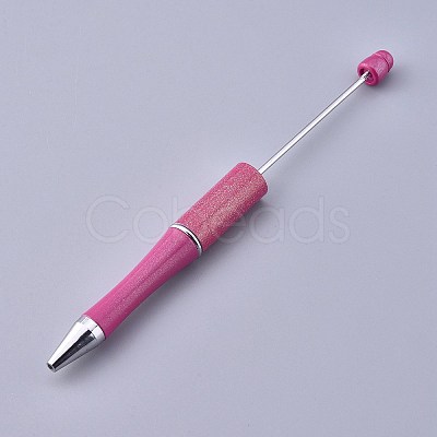 Plastic Beadable Pens AJEW-L082-A-1