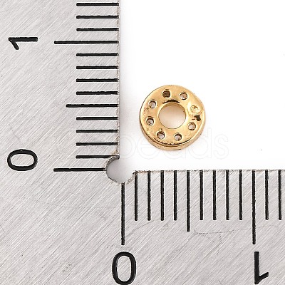 Rack Plating Brass Micro Pave Cubic Zirconia Cabochons KK-F874-04G-O-1