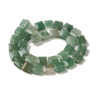 Natural Green Aventurine Beads Strands G-L596-A08-A01-1