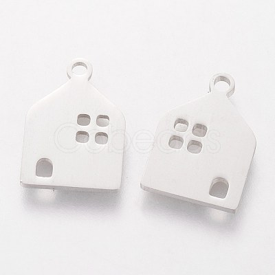 Tarnish Resistant 201 Stainless Steel Pendants STAS-Q201-T480-1