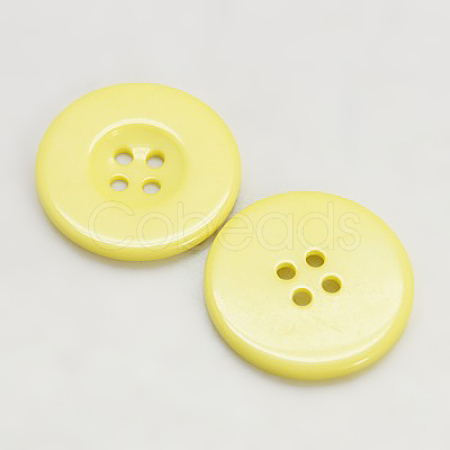 Resin Buttons RESI-D033-25mm-07-1