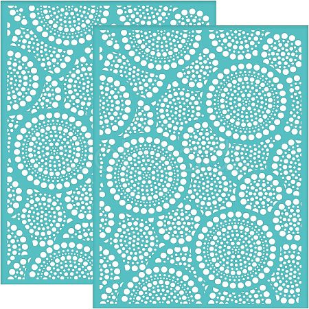 Self-Adhesive Silk Screen Printing Stencil DIY-WH0337-054-1