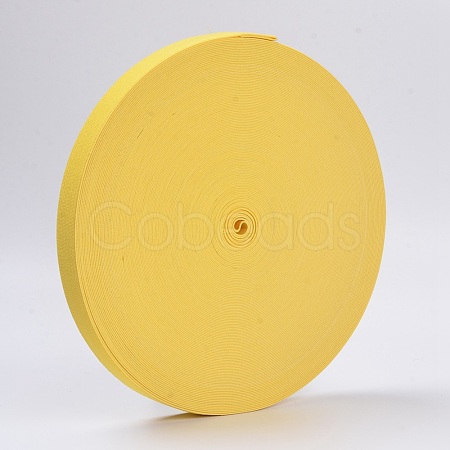 Colored Flat Elastic Rubber Band EC-WH0002-21-1