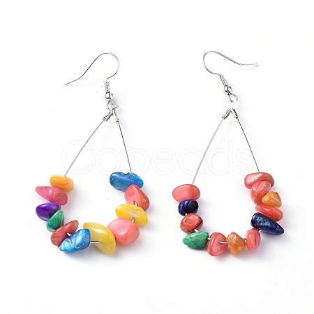 (Jewelry Parties Factory Sale)Dangle Earrings EJEW-E255-C01-1