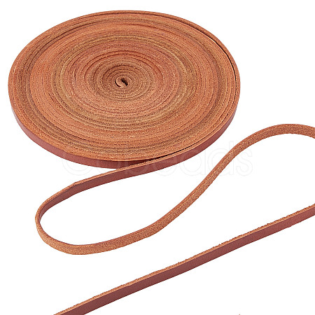 Gorgecraft Flat Leather Jewelry Cord WL-GF0001-07B-01-1