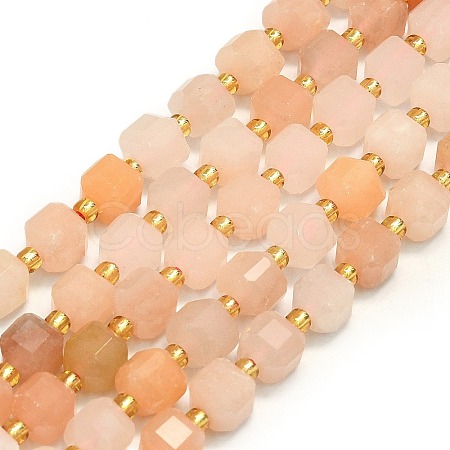 Natural Pink Aventurine Beads  Strand G-I376-D45-01-1