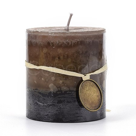 Column Shape Aromatherapy Smokeless Candles DIY-H141-B01-1