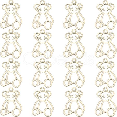 SUPERFINDINGS 40Pcs Rack Plating Alloy Pendants FIND-FH0004-52-1