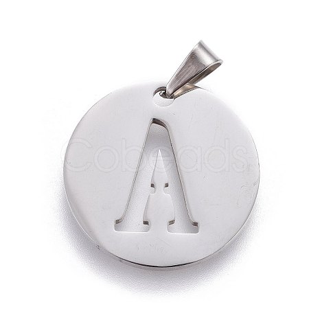 201 Stainless Steel Pendants STAS-L221-33A-1