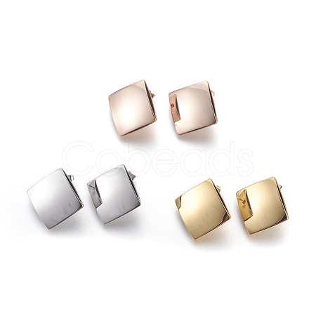 304 Stainless Steel Ear Studs STAS-I103-06-1