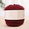 Wool Knitting Yarn, for Garments Scarves Sweater Shawl Hats, Dark Red, 200g/skein