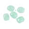 Acrylic Bead, Imitation Jade, Rectangle, Medium Aquamarine, 13x11x8mm, Hole: 1.5mm. 510pcs/500g