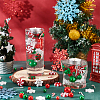 BENECREAT DIY Christmas Theme Vase Fillers for Centerpiece Floating Candles DIY-BC0009-61-5