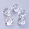 Transparent Clear Acrylic Diamond Pendants X-DB26x23mmC01-2