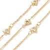 Clear Cubic Zirconia Triangle Link Chains CHC-SZ0001-59-1