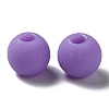 Frosted Opaque Acrylic Beads OACR-P019-01A-04-2