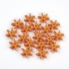 Opaque Solid Color Acrylic Paddle Beads SACR-S623-5-1