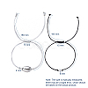 (Jewelry Parties Factory Sale)Adjustable Nylon Thread Braided Bead Bracelet Sets BJEW-JB05039-02-6