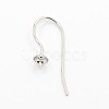 Brass Earring Hooks for Earring Design X-KK-I591-10P-NR-1