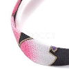 Ethnic Style Polyester Ribbons Bracelets BJEW-JB10495-3