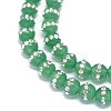 Natural Green Onyx Agate Beads Strands G-F604-08C-6mm-3
