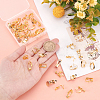   50Pcs 5 Style Brass & 304 Stainless Steel & Iron Clip-on Earring Findings DIY-PH0009-78-3