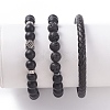 Unisex Stretch Bracelets Sets BJEW-JB04843-3