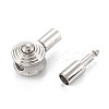 304 Stainless Steel Bayonet Clasps STAS-P285-04P-2