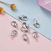 Zinc Alloy Lobster Claw Clasps E103-P-NF-5