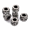 304 Stainless Steel European Beads STAS-B011-08AS-1